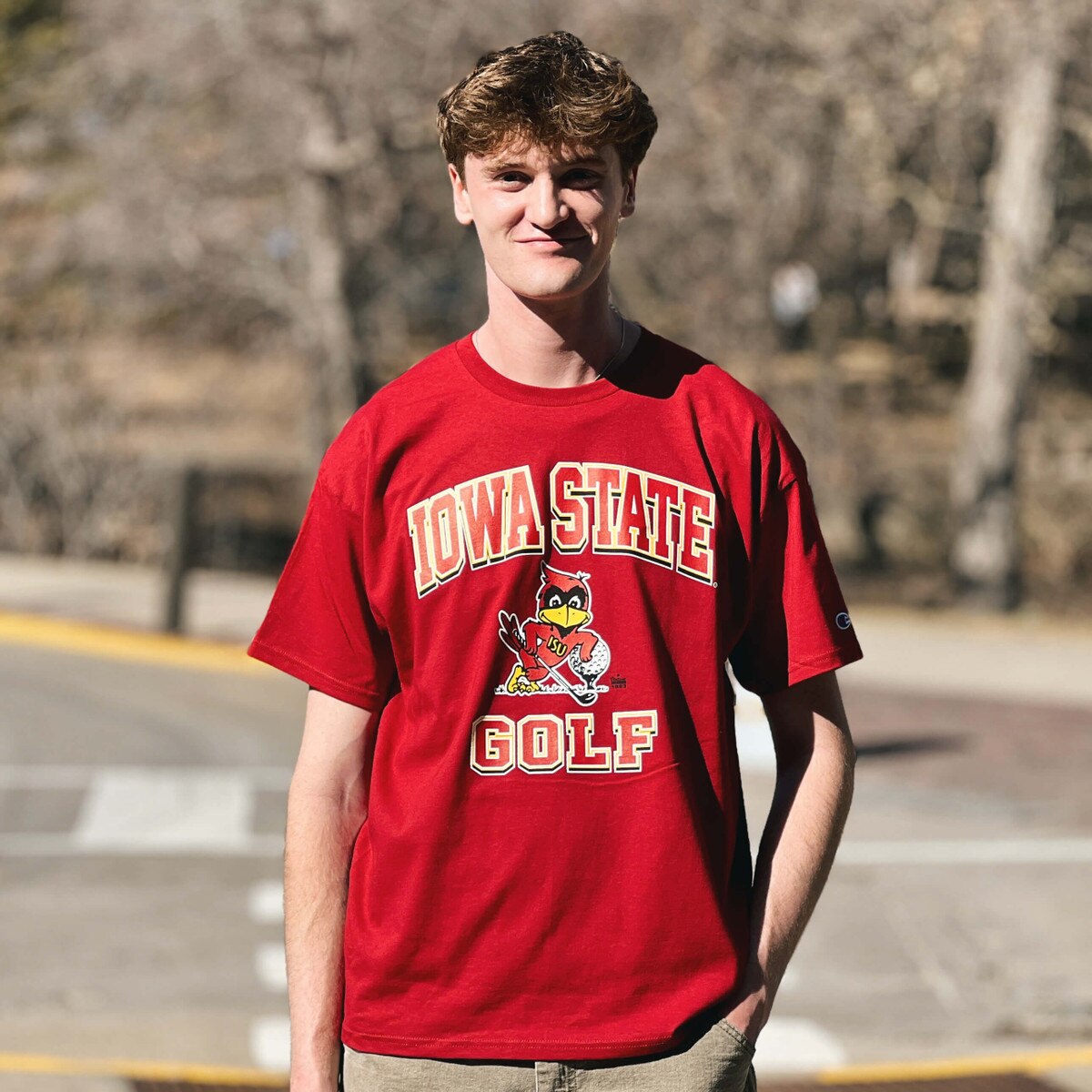 Champion® Iowa State Golf Cy Cardinal T-Shirt